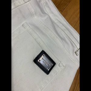 SOLD —Michael Kors White Denim (size 4)